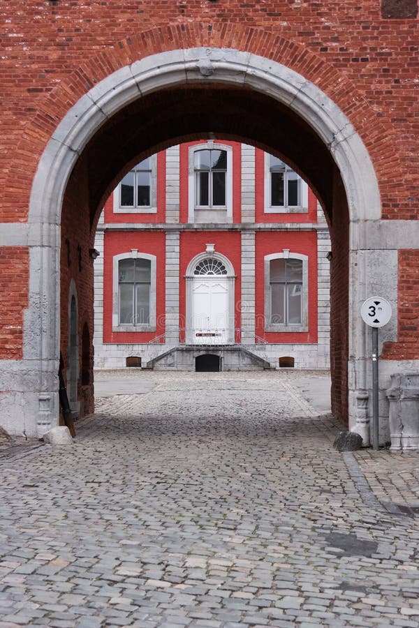 Opactwo w Stavelot obraz stock