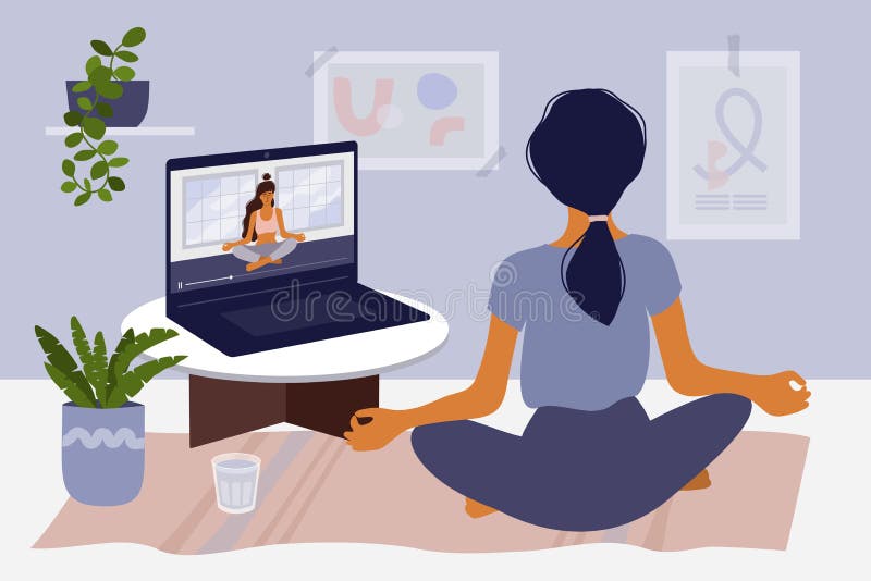 Cozy Yoga Stock Illustrations – 1,657 Cozy Yoga Stock