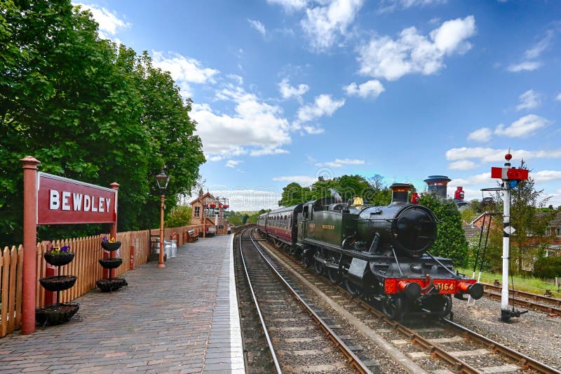 Stazione ferroviaria di Bewdley fotografia stock libera da diritti