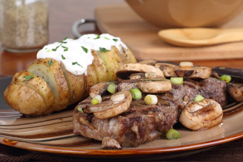 Steak and Potatoes