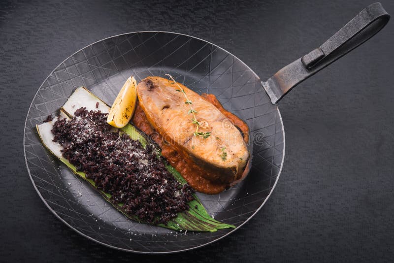 Steak trout stock image. Image of lunch, grill, salmon 67362475