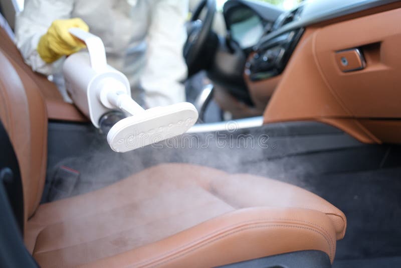 Steam Cleaning and Disinfection of Car Interiors and Car Seats