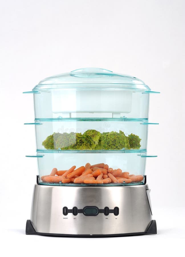 Steaming vegetables stock photo. Image of cooking, steamer 6473588