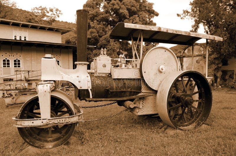 Steam Earthmoving Machinery stock images