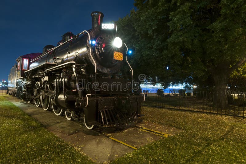 Steam engine train locomotive