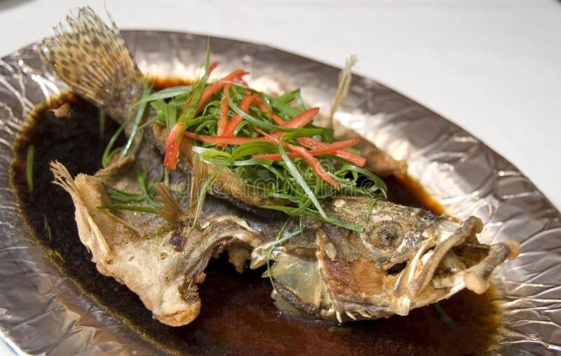Steam fish stock image. Image of cuisine, shanghai, dining 9100579