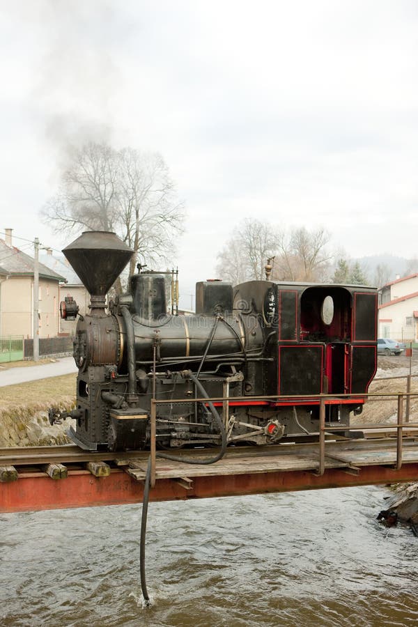 Parná lokomotíva, Čiernohronská železnica, Slovensko