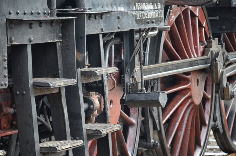 Steam locomotive royalty free stock image