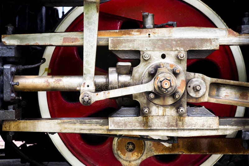 Steam locomotive wheel