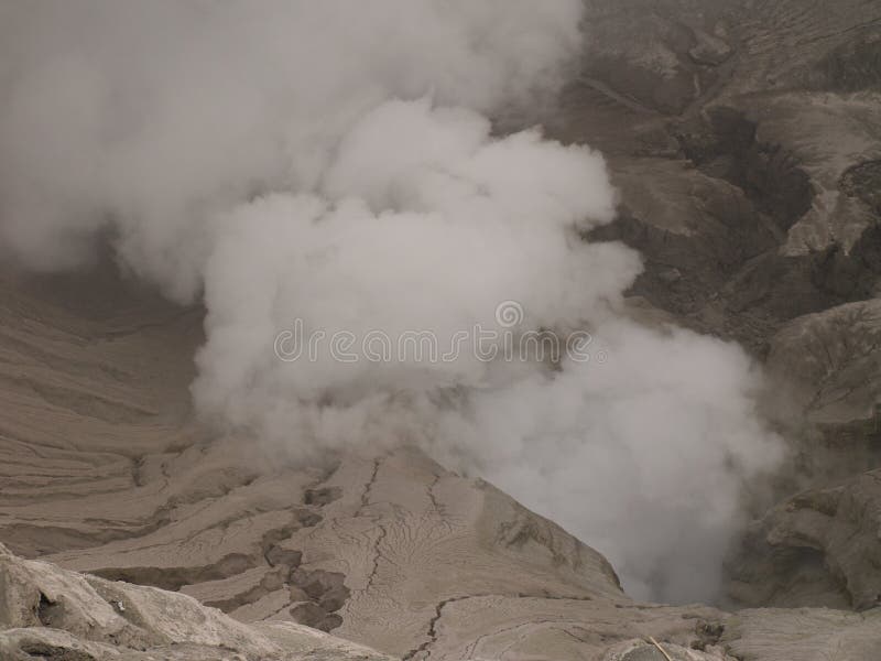 Steam volcano stock photo. Image of crater, powerful 96145932