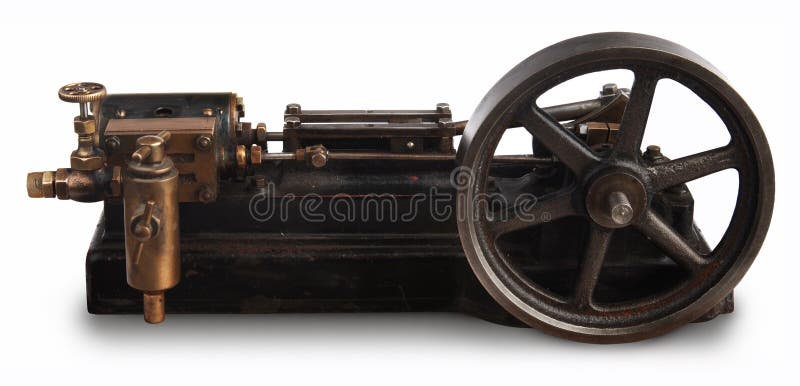 Imagen de una máquina de vapor