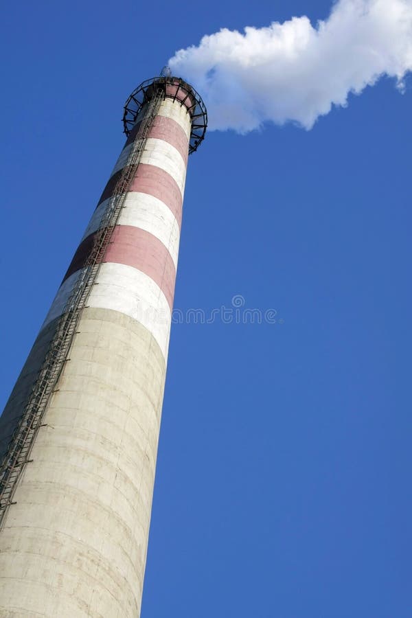 Steam power plant stock photo. Image of natural, energy 13327552