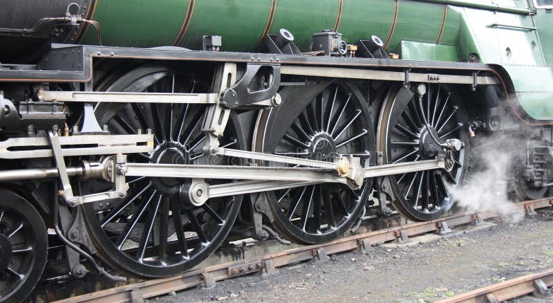 Steam Train Locomotive.