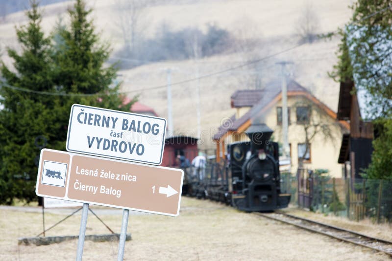 Parný vlak, Slovensko