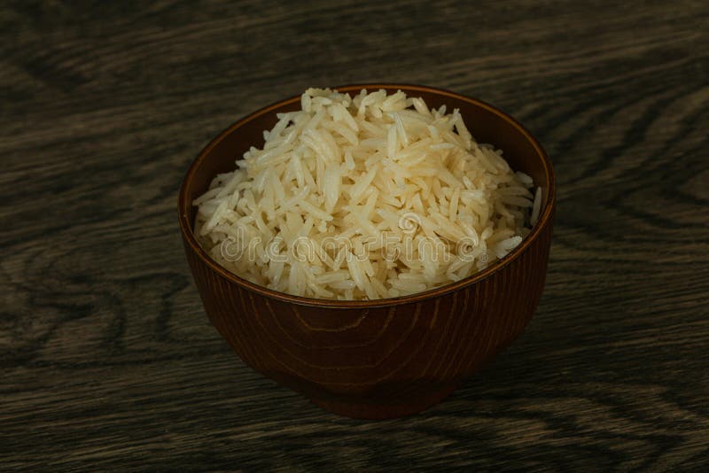Steamed Basmati Rice in the Bowl Stock Photo Image of healthy