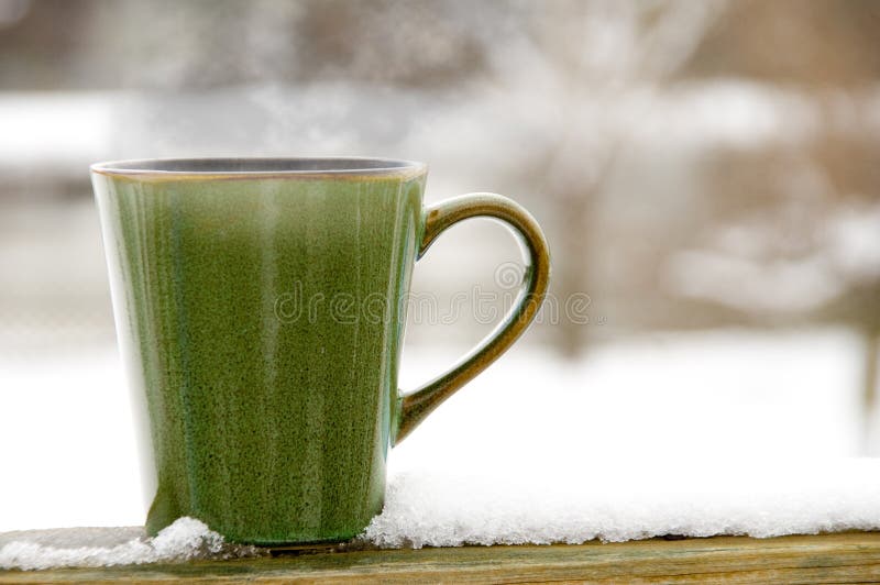 Steaming Hot Coffee stock photo. Image of coffee, caffeine 13004422