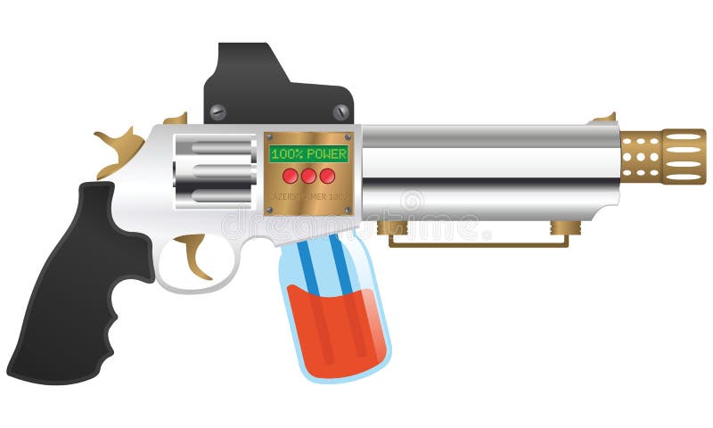 Steampunk Raygun libre illustration Steampunk Raygun libre illustration