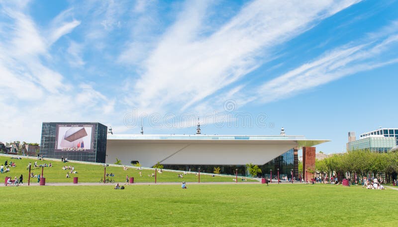 Stedelijk-Museum Amsterdam lizenzfreies stockfoto Stedelijk-Museum Amsterdam lizenzfreies stockfoto