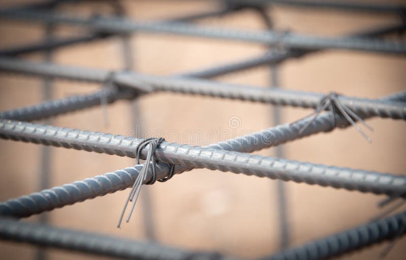 Steel Bar Rebar Reinforcement Stock Photo Image of foundation