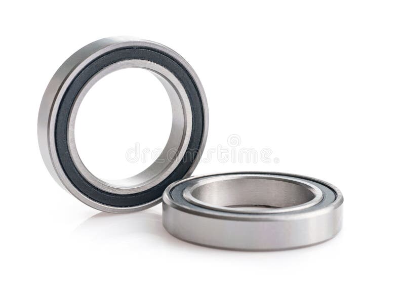 Two Bearings Isolated on White Stock Photo Image of isolated, object