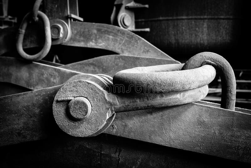 Steel stock photo. Image of historical, machine, monochrome 34989800