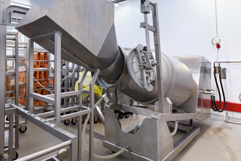 Equipment in the Meat Plant Stock Photo Image of factory, industrial
