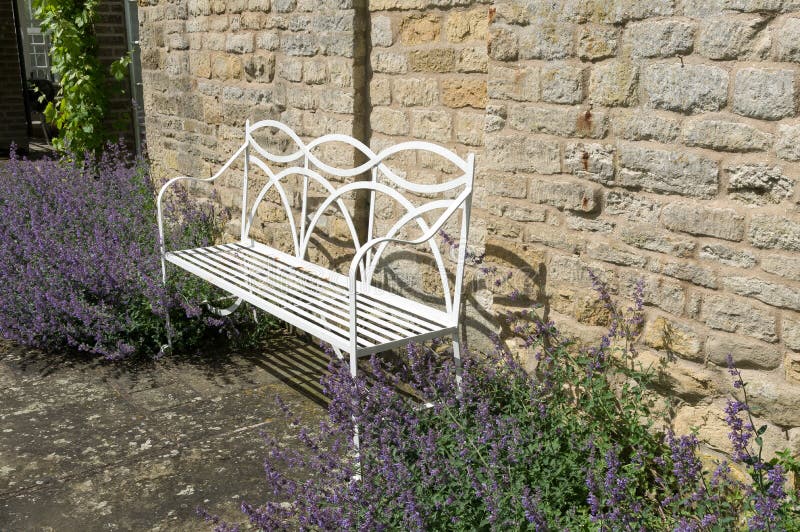 Steel Garden Seat-Flower Border-UK