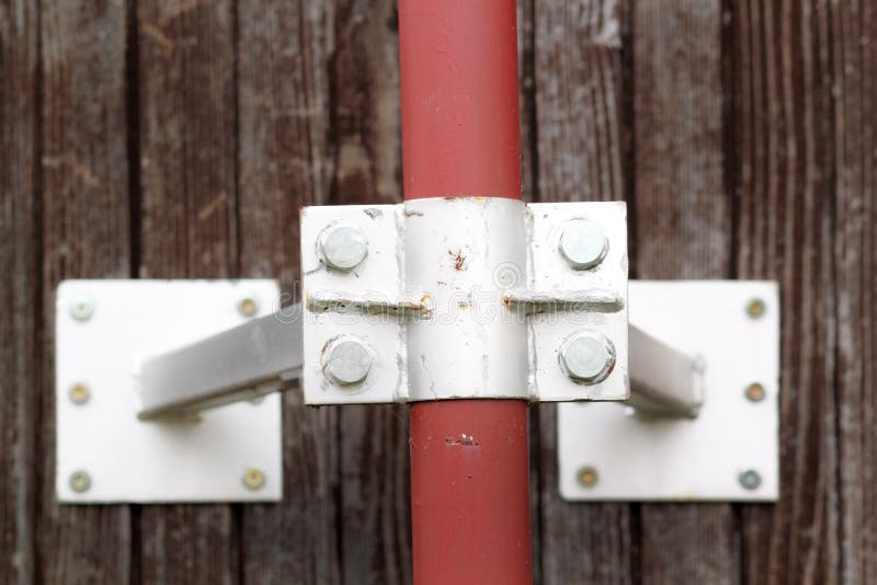 Steel holders stock image. Image of development, construction 17357551