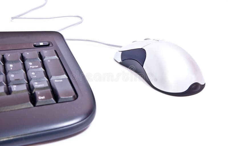 Steel mouse stock images