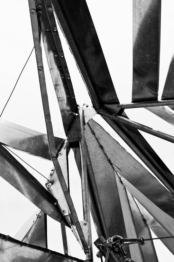 Steel pipe cable art stock image. Image of blur, detail 5739157