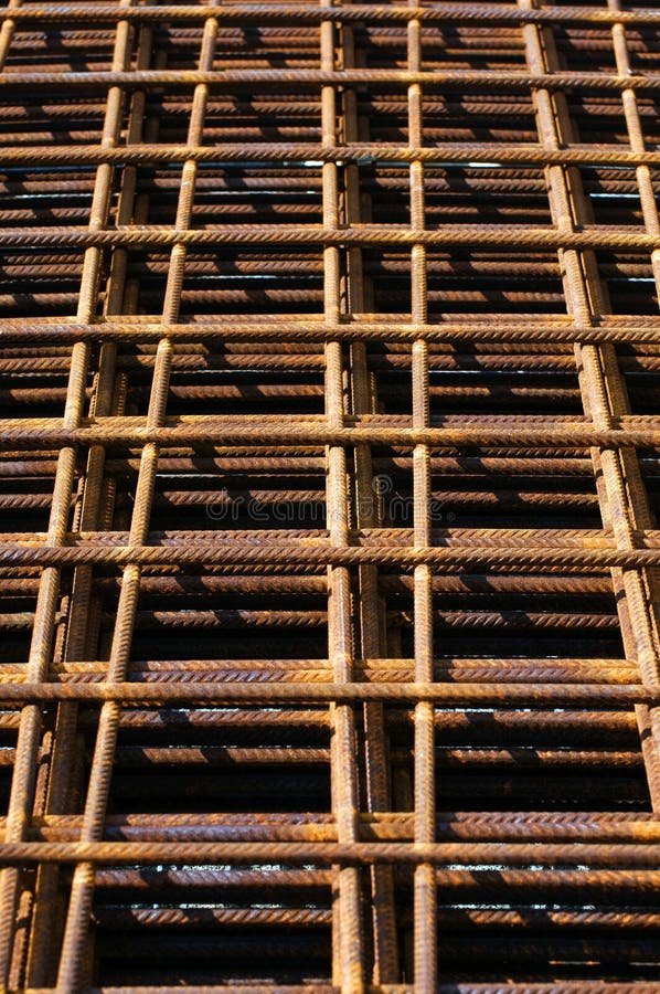 Reinforcement steel stock image. Image of constructions 20690955