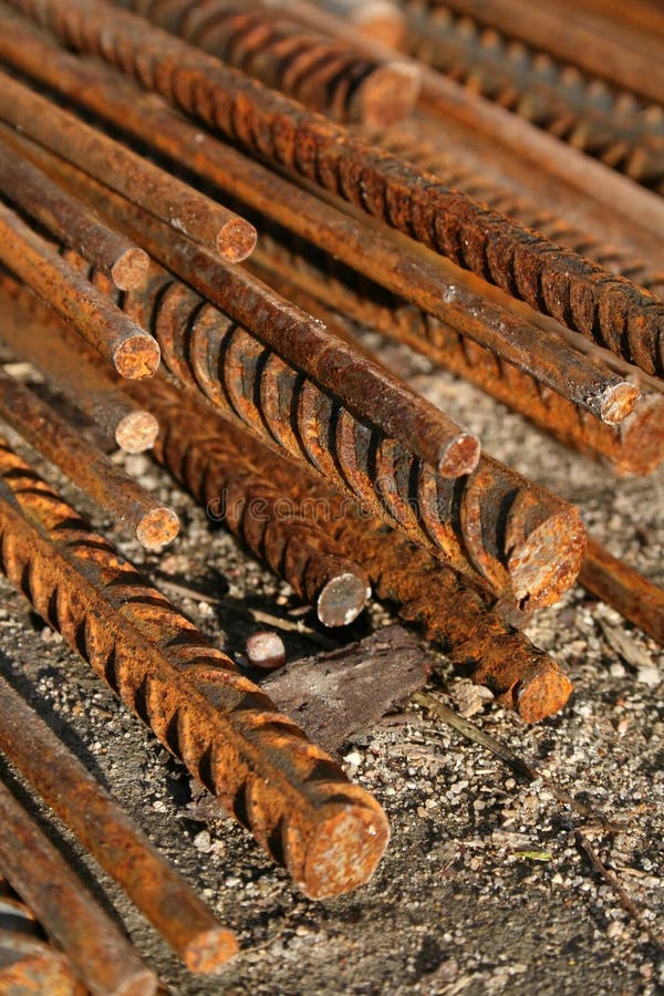 Steel Rods Picture. Image 3807507