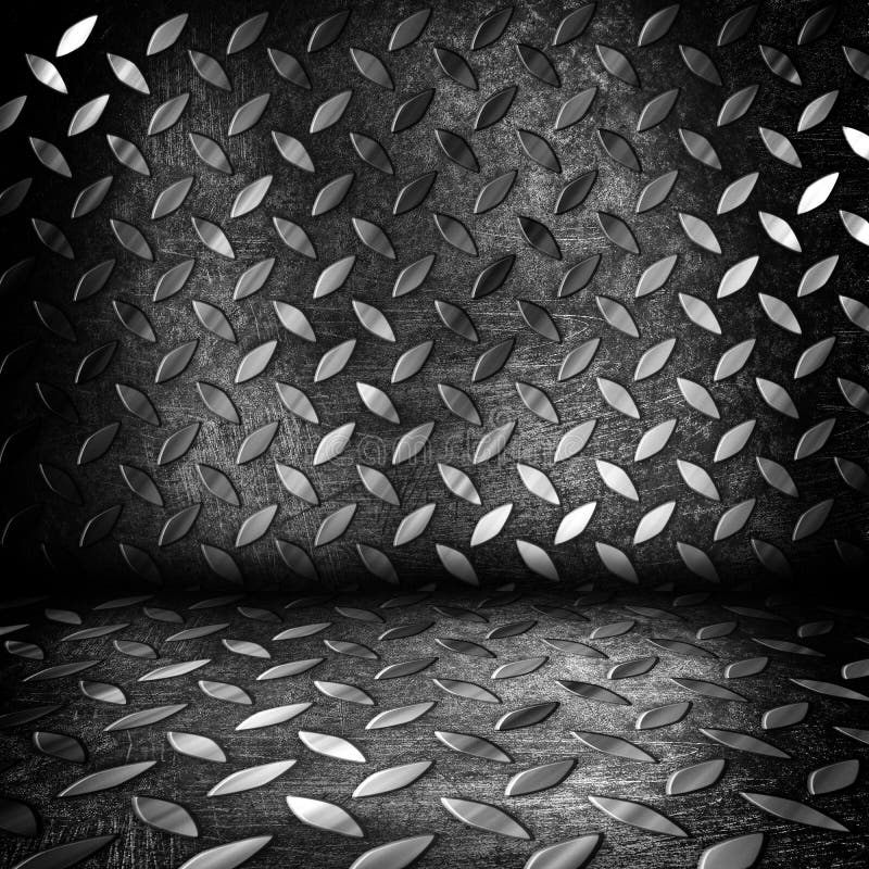 Steel room stock image. Image of building, perspective 23930803