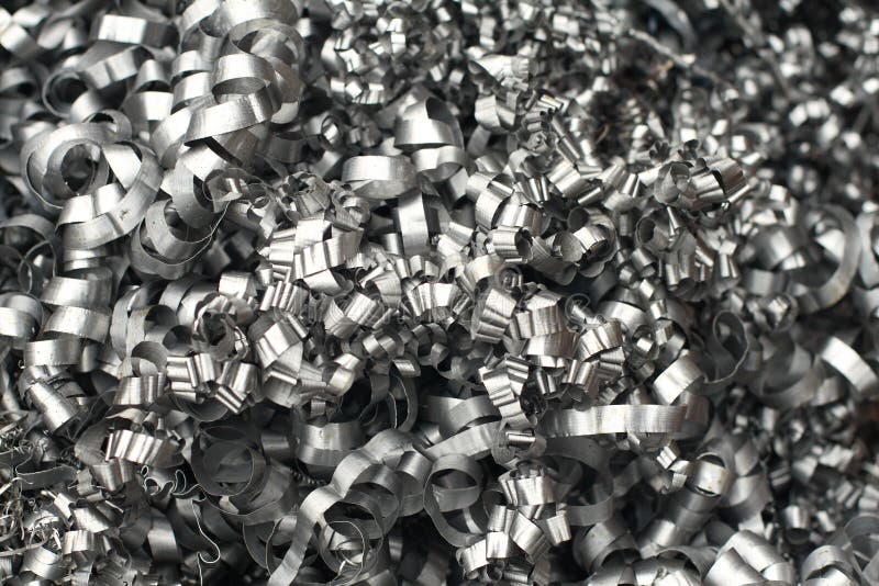 Steel swarf royalty free stock images