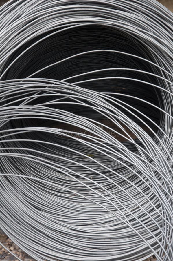 Steel wire stock image. Image of heap, bundle, round - 30860947