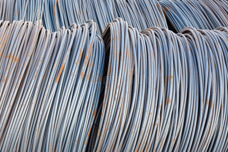 Steel wire royalty free stock photography