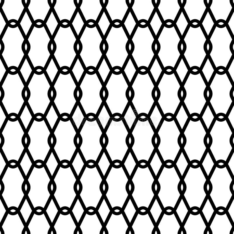 Seamless Cage Texture. Wire Mesh Stock Vector - Illustration of