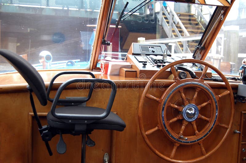 Steering wheel stock image