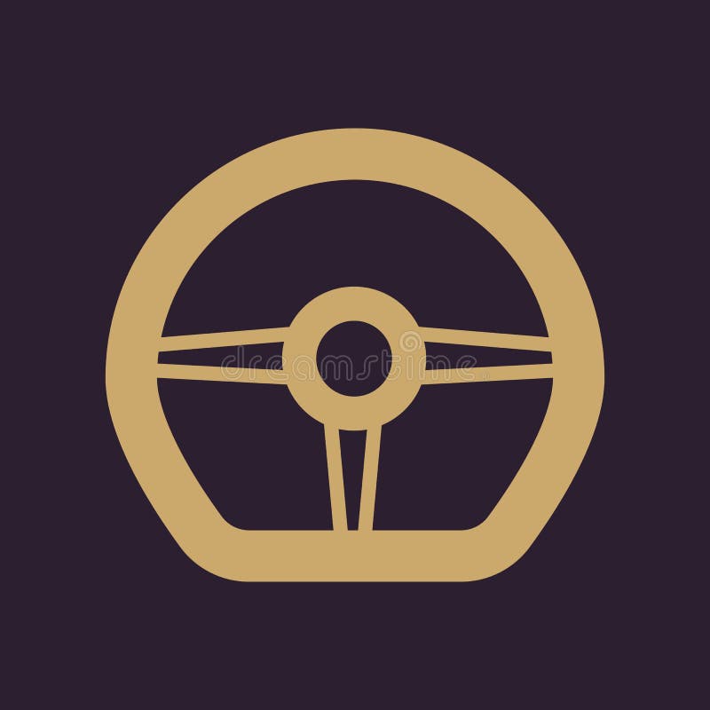 The Steering Wheel Icon. Auto Symbol Stock Vector Illustration of driving, circle 79139713