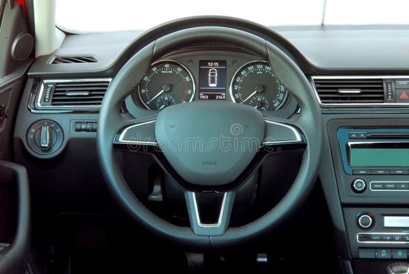 Steering Wheel Button, Voice Control Stock Image Image of race