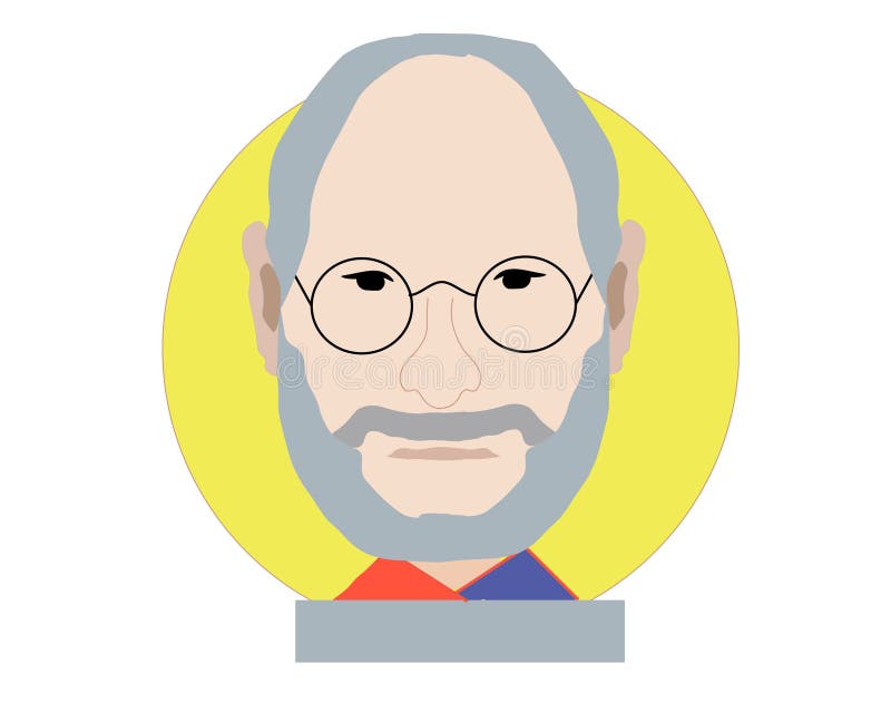 Steve Jobs art royalty free illustration Steve Jobs art royalty free illustration