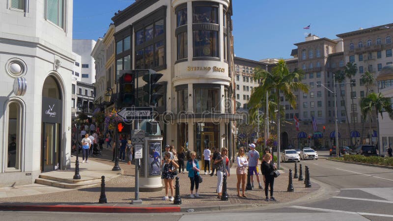 Rodeo Drive Beverly Hills Ca Usa Stock Photo 1194073258