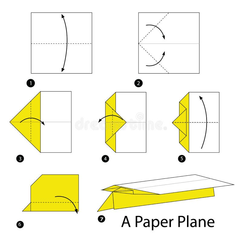 Steg-för-steg anvisningar hur man gör origami skyler över brister nivån