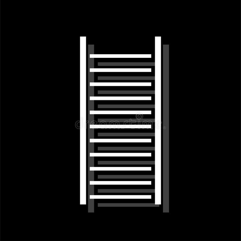 Stegesymbolslägenhet vektor illustrationer Stegesymbolslägenhet vektor illustrationer