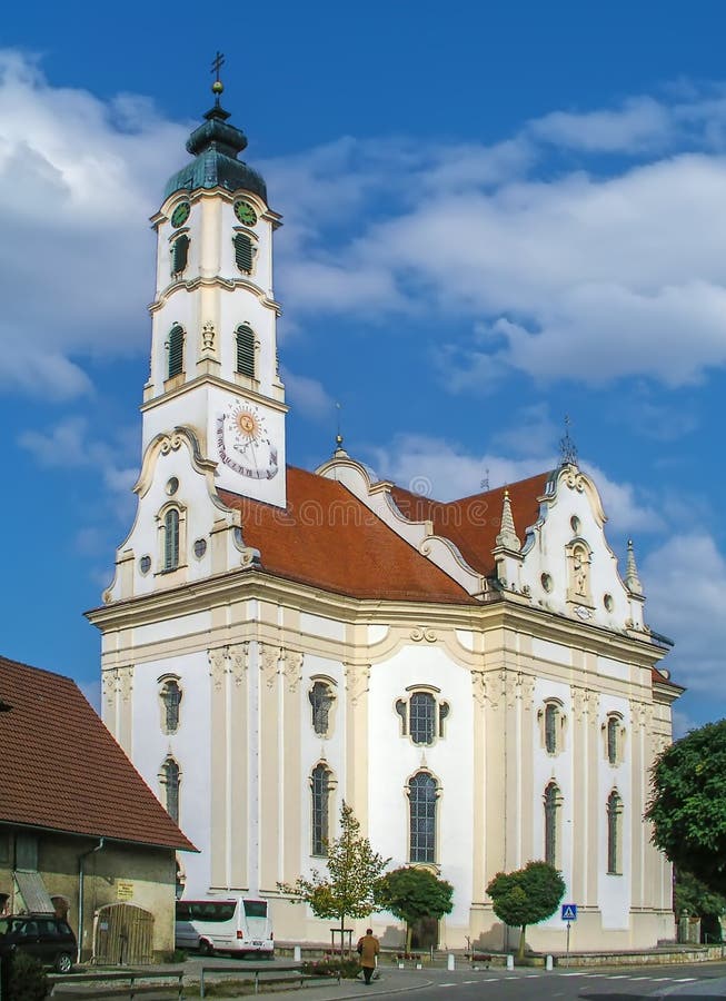 Steinhausen Pilgrimage Church, Germany Stock Photo Image of architecture, pilgrimage 270575160