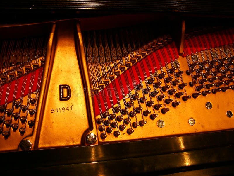 Steinway inre piano för D