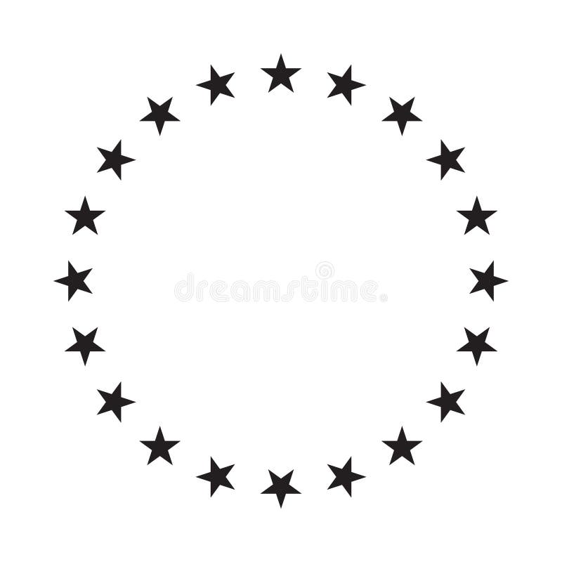 Звезда звезда звезда круг 1. Круг из звезд. Звездочки по кругу. Звездочка в круге. Круг из звезд вектор.
