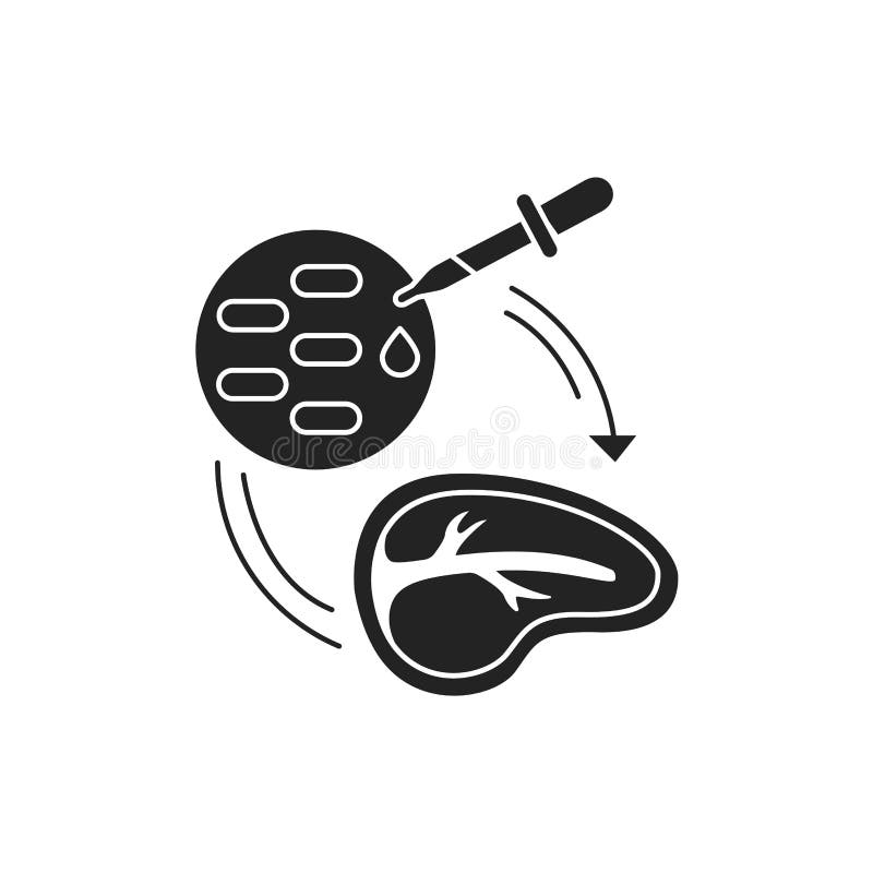 Stem Cell Meat Black Glyph Icon. Meat Produced by in Vitro Cell Culture of Animal Cells, instead of from Slaughtered Animals Stock Illustration - Illustration of biotechnology, contour: 197992272 Stem Cell Meat Black Glyph Icon. Meat Produced by in Vitro Cell Culture of Animal Cells, instead of from Slaughtered Animals Stock Illustration - Illustration of biotechnology, contour: 197992272