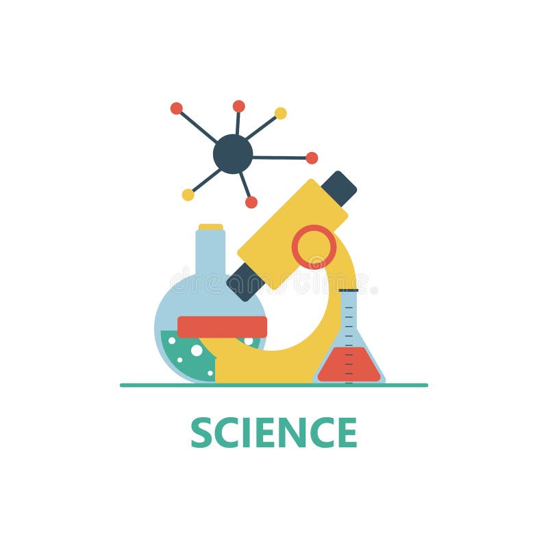 Science Emblem stock vector. Illustration of scientific 57372597