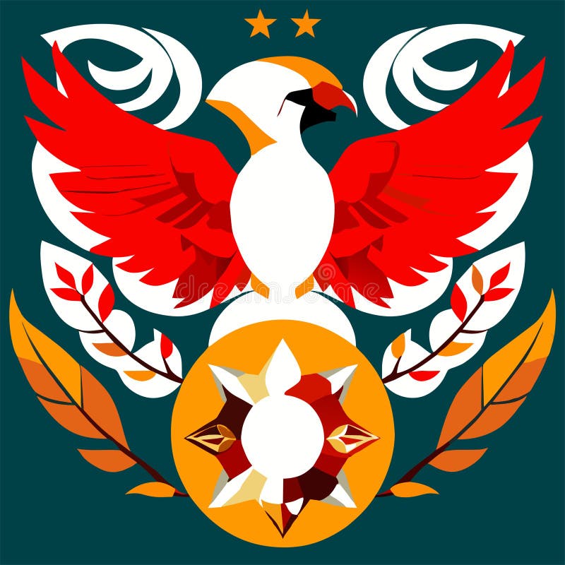 Coat of Arms of the Russian Federation. Vector Illustration. AI Generated  AI Generated design for Instagram, Facebook wall painting. Coat of Arms of the Russian Federation. Vector Illustration. AI Generated  AI Generated design for Instagram, Facebook wall painting